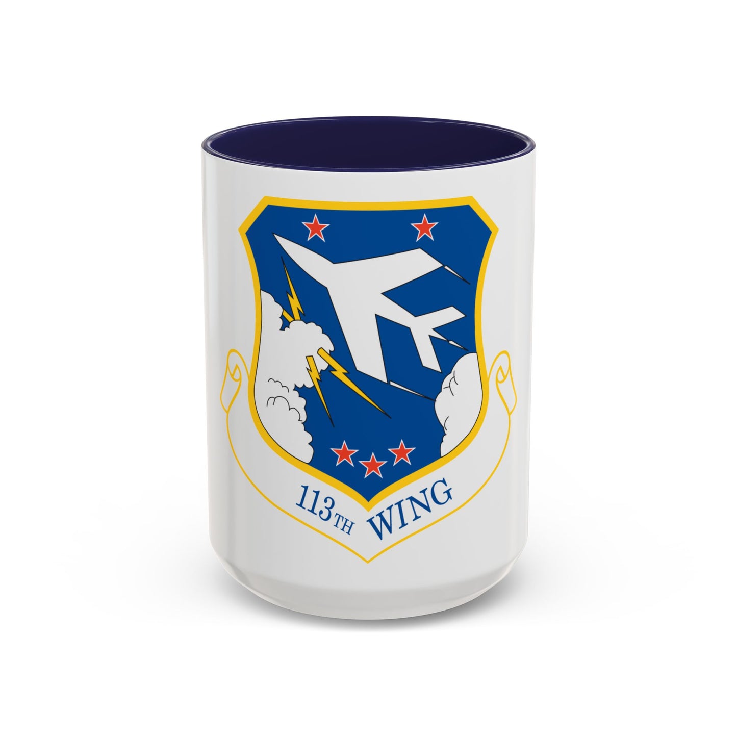 113th Wing (U.S. Air Force) Accent Coffee Mug