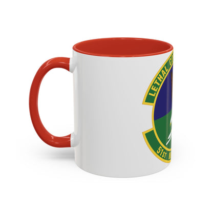 51st Munitions Squadron (U.S. Air Force) Accent Coffee Mug