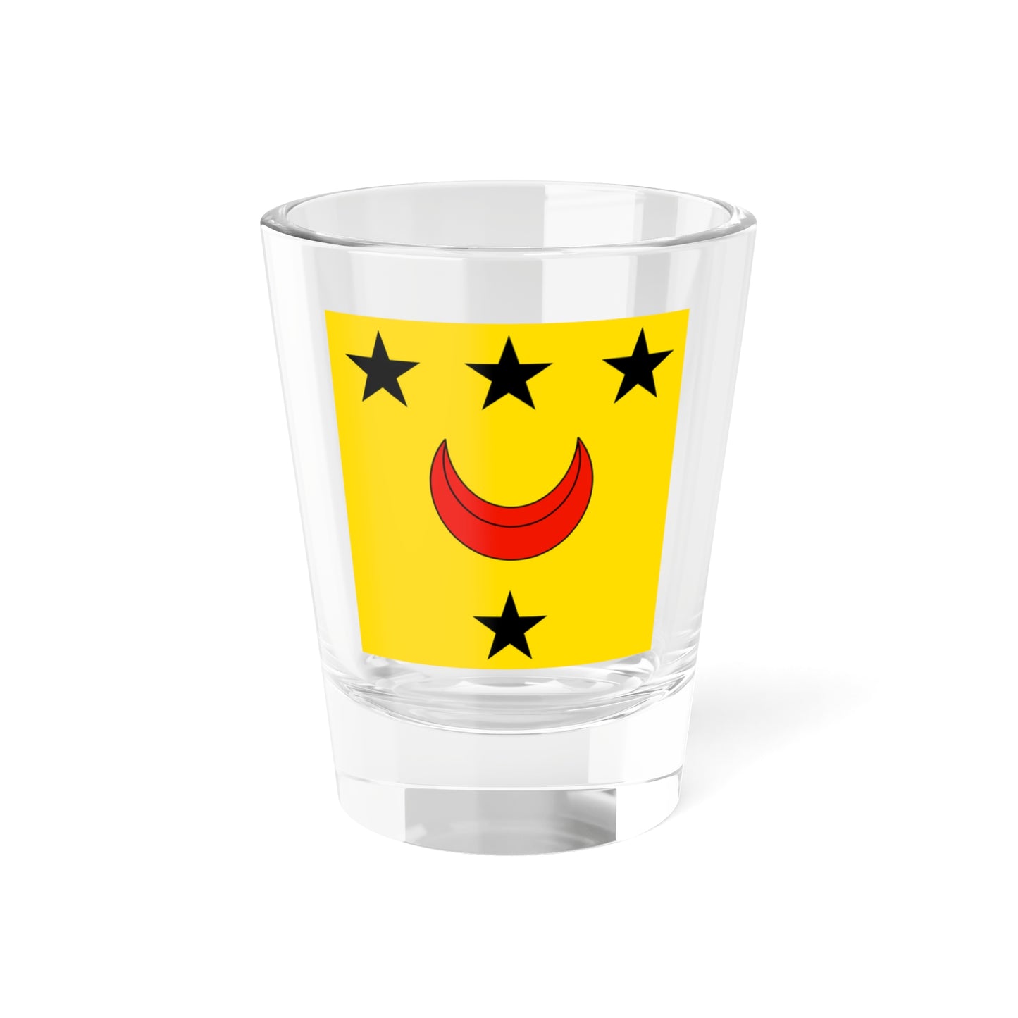 Drapeau de la famille Bourdillon (Switzerland) Shot Glass 1.5oz