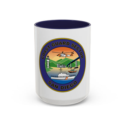 USCG Sector San Diego NEW 07 (U.S. Coast Guard) Accent Coffee Mug