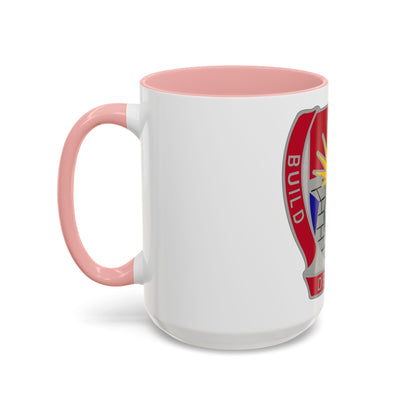 204 Engineer Battalion (U.S. Army) Accent Coffee Mug