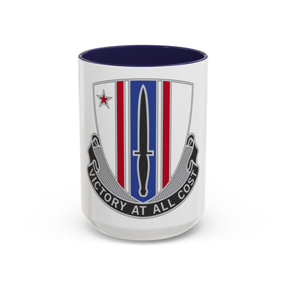 80 Civil Affairs Battalion (U.S. Army) Accent Coffee Mug