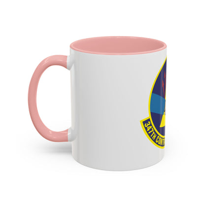 347th Contracting Squadron (U.S. Air Force) Accent Coffee Mug