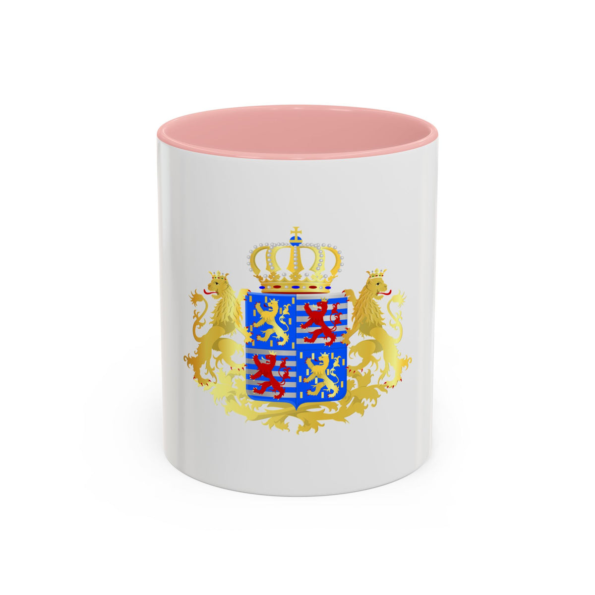 Middle coat of arms of the Grand Dukes of Luxembourg prior to 2000 - Accent Coffee Mug