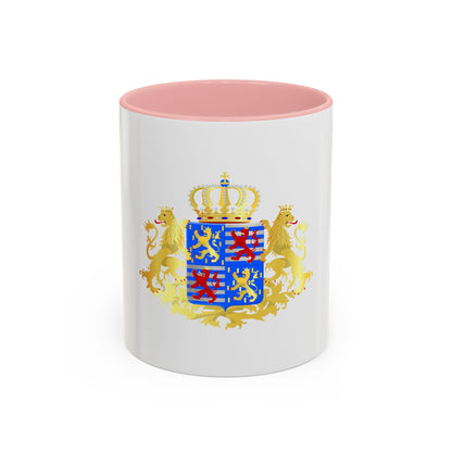 Middle coat of arms of the Grand Dukes of Luxembourg prior to 2000 - Accent Coffee Mug