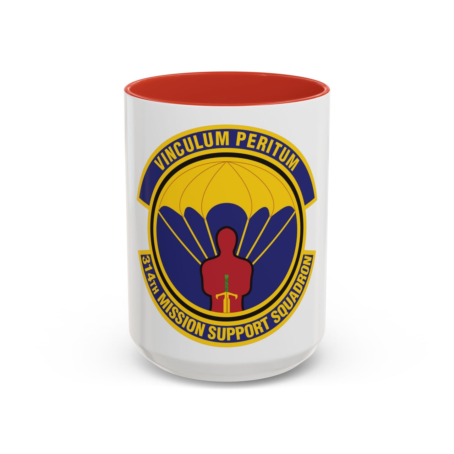 314th Mission Support Squadron (U.S. Air Force) Accent Coffee Mug