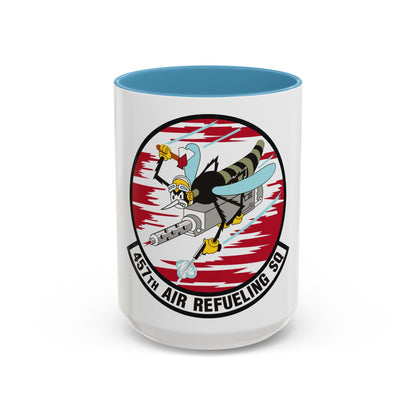 457th Air Refueling Squadron (U.S. Air Force) Accent Coffee Mug