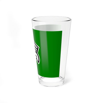 Flag of Shirataka Yamagata (Japan) Pint Glass 16oz