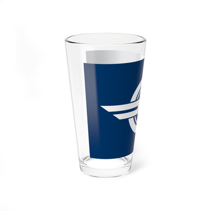 Flag of Minakami Gunma 1964-2005 (Japan) Pint Glass 16oz