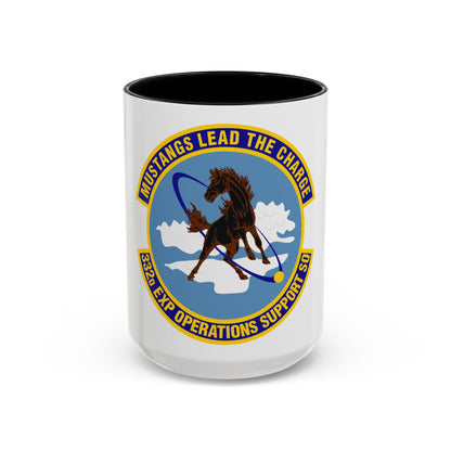 332d Expeditionary Operations Support Squadron (U.S. Air Force) Accent Coffee Mug