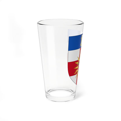 University of London arms (United Kingdom) (Coat of Arms) Pint Glass 16oz