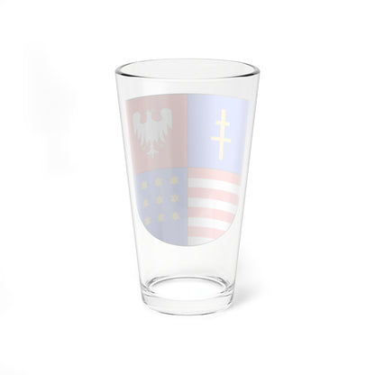 Wojewodztwo swietokrzyskie herb (Poland) (Coat of Arms) Pint Glass 16oz