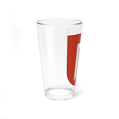 Daellikon-blazon (Switzerland) (Coat of Arms) Pint Glass 16oz