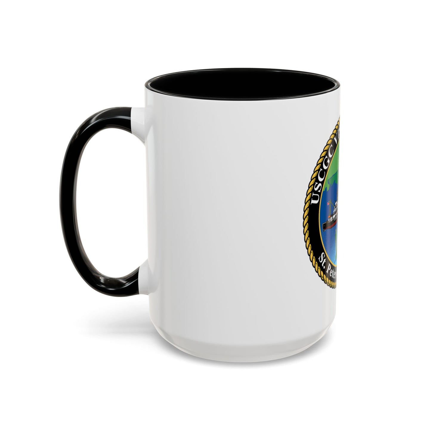 USCGC VISE WLIC 75305 (U.S. Coast Guard) Accent Coffee Mug