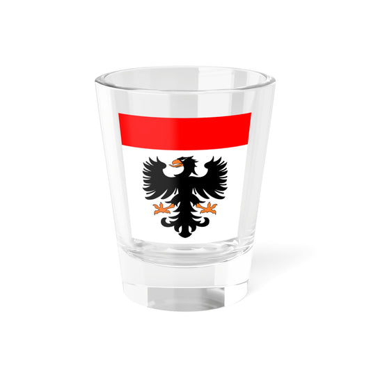 CHE Aarau Flag var (Switzerland) Shot Glass 1.5oz
