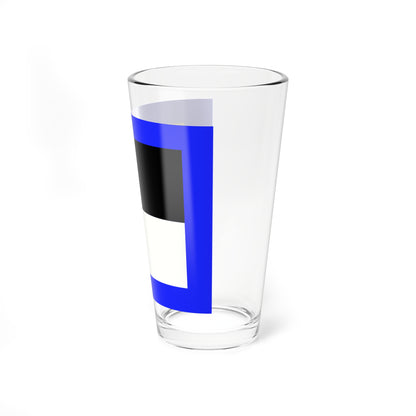 Atarashiki-mura flag (Japan) Pint Glass 16oz