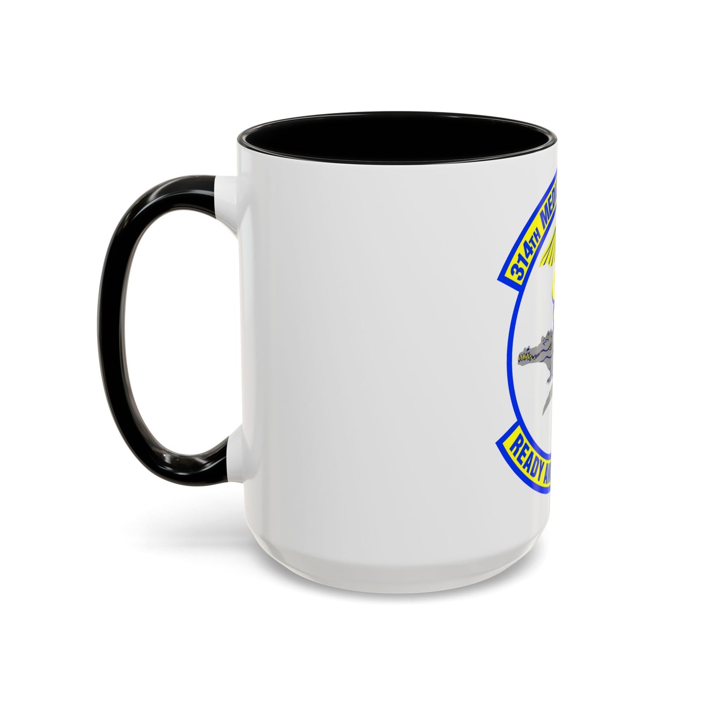 314th Medical Support Squadron (U.S. Air Force) Accent Coffee Mug