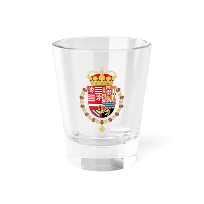 Coat of Arms of Archduke Albert of Austria as Governor-Monarch of the Low Countries - Shot Glass 1.5oz