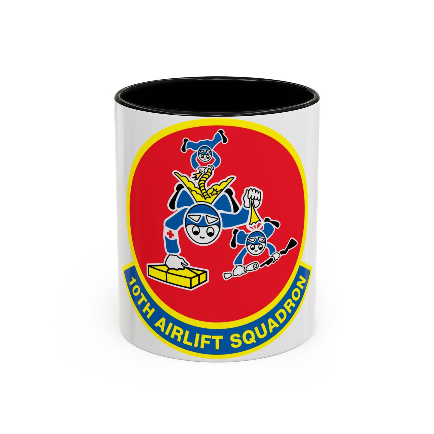 10th Airlift Squadron (U.S. Air Force) Accent Coffee Mug