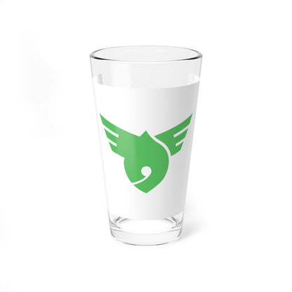 Flag of Kasuga Gifu 1973-2005 (Japan) Pint Glass 16oz
