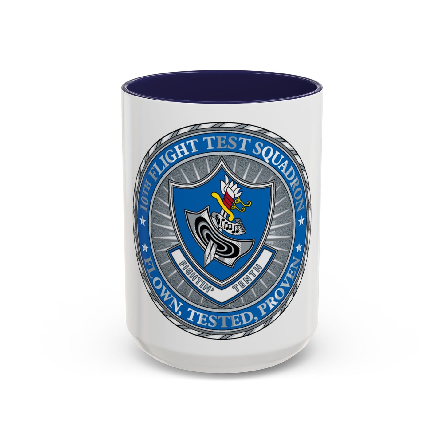 10th Flight Test Sq (U.S. Air Force) Accent Coffee Mug