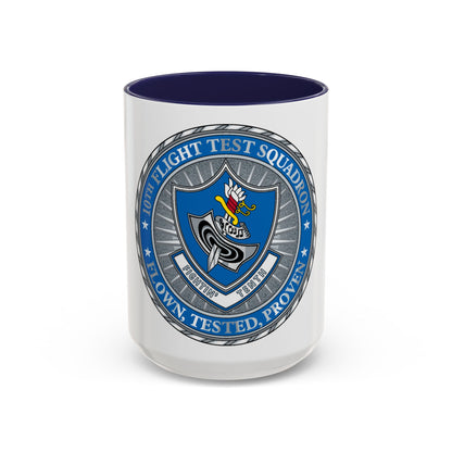 10th Flight Test Sq (U.S. Air Force) Accent Coffee Mug