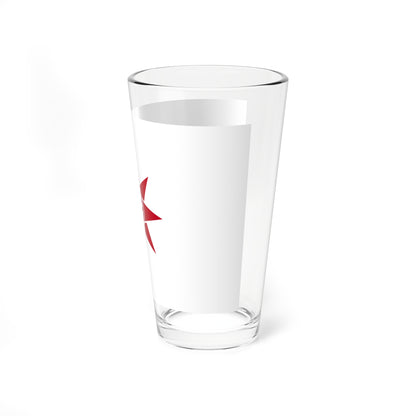Flag of Yokosuka Kanagawa Japan - Pint Glass 16oz