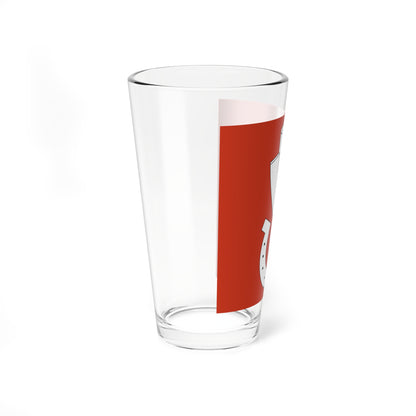 CHE Oerlikon ZH Flag (Switzerland) Pint Glass 16oz