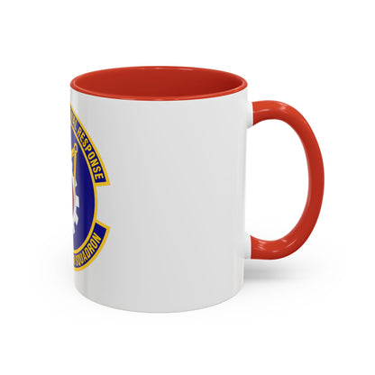 6th Civil Engineer Squadaron (U.S. Air Force) Accent Coffee Mug
