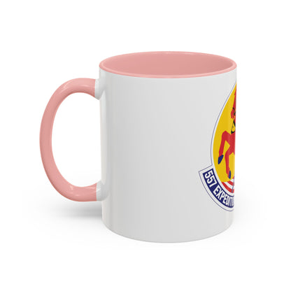 557th Expeditionary Red Horse Squadron (U.S. Air Force) Accent Coffee Mug