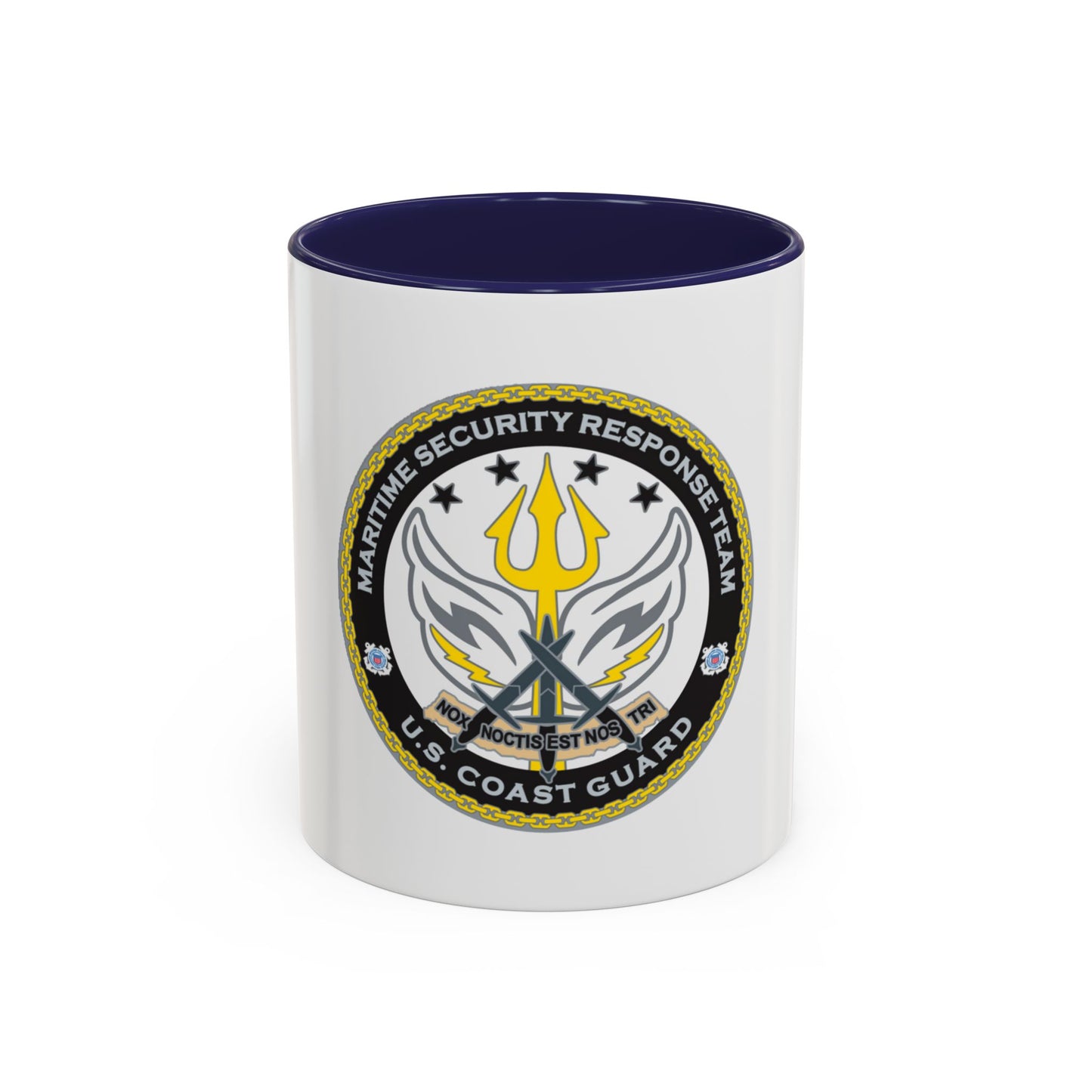 Maritime Security Response Team (U.S. Coast Guard) Accent Coffee Mug