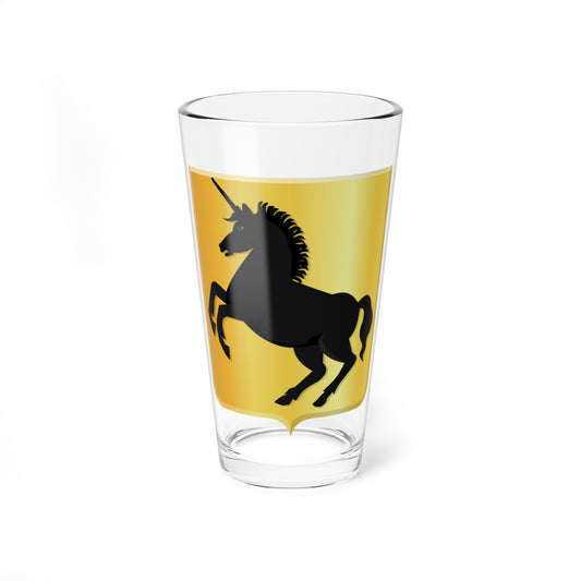 De Mijl wapen (Netherlands) (Coat of Arms) Pint Glass 16oz