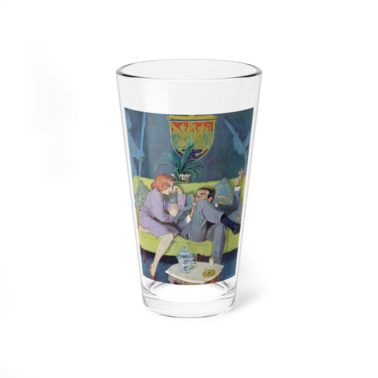 Illustration from The Saturday Evening Post 1959 - Pint Glass 16oz