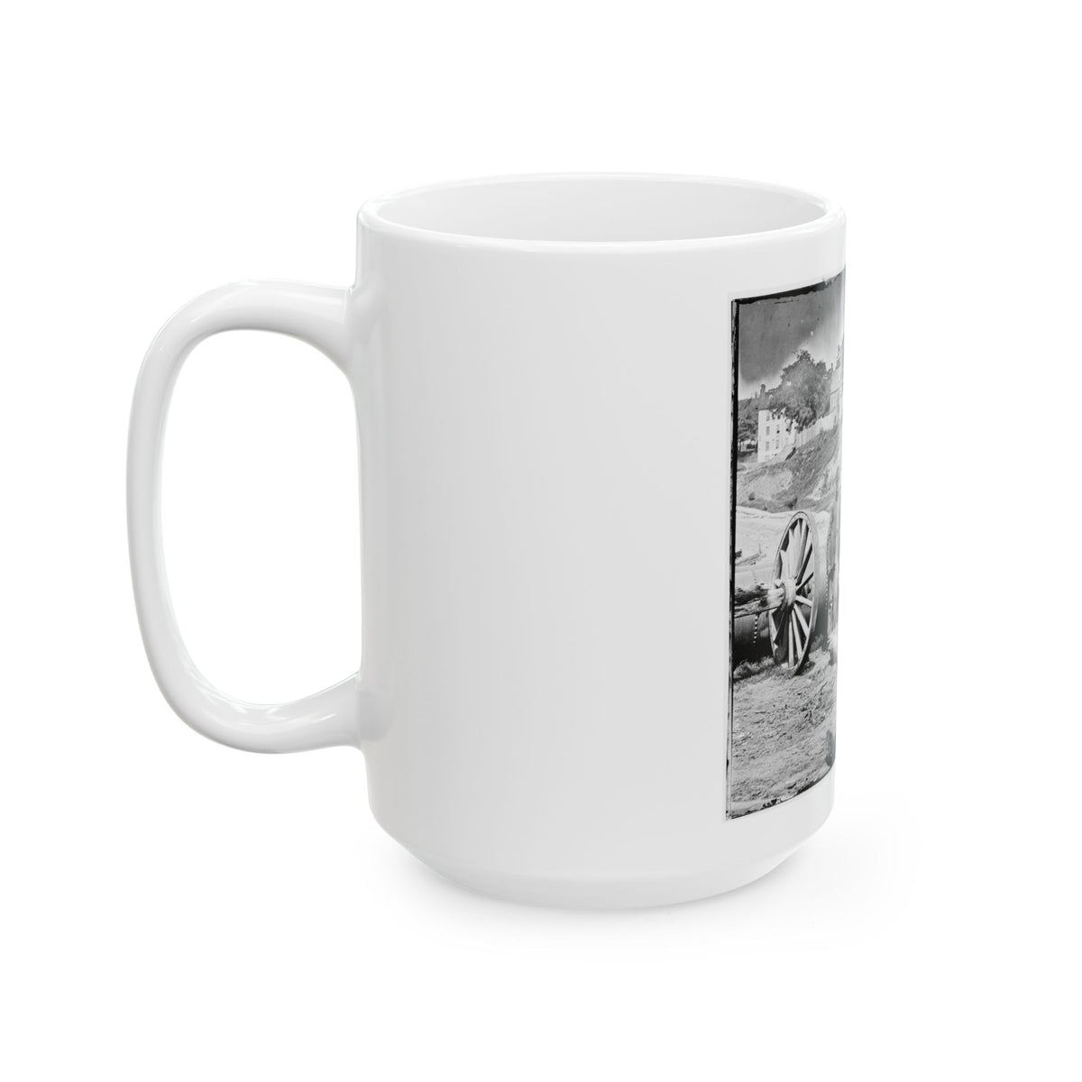 Richmond, Va. Fire Engine No. 3 (U.S. Civil War) White Coffee Mug