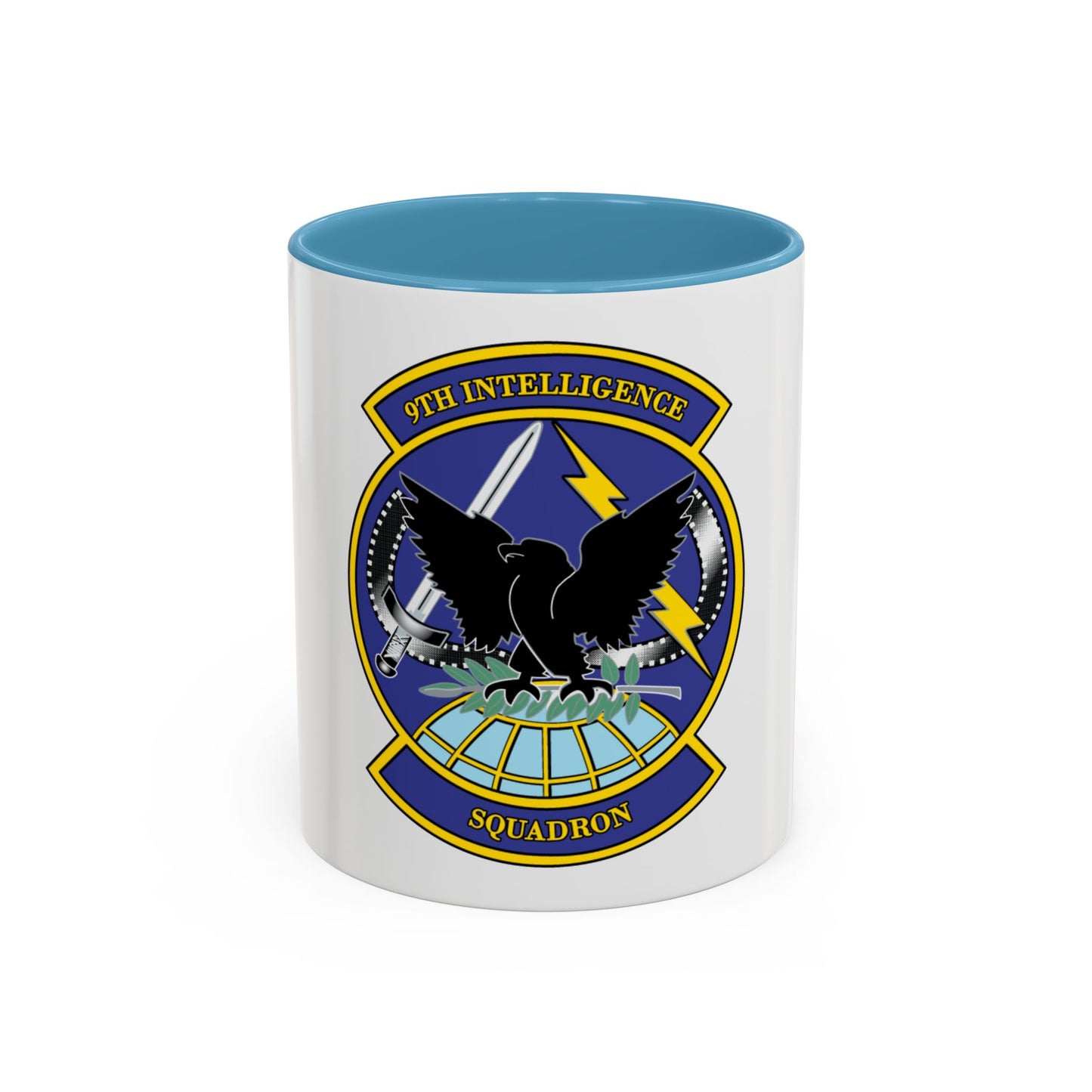 9th Intelligence Sq (U.S. Air Force) Accent Coffee Mug