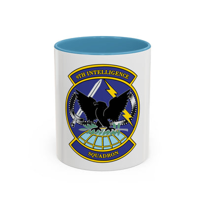9th Intelligence Sq (U.S. Air Force) Accent Coffee Mug