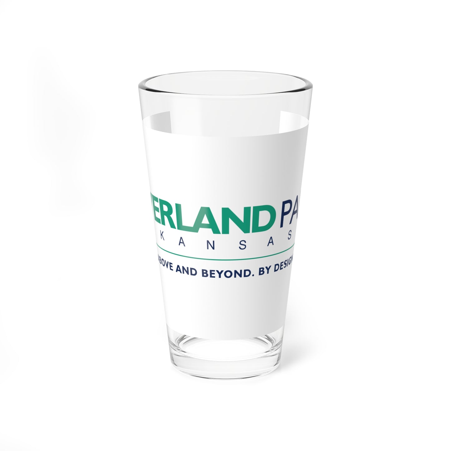 Flag of Overland Park Kansas (United States) Pint Glass 16oz