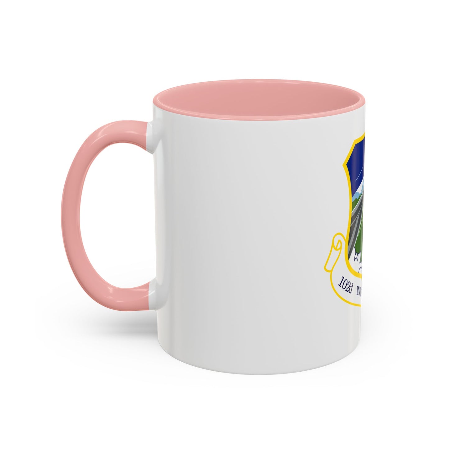 1014px 102nd Intelligence Wing emblem (U.S. Air Force) Accent Coffee Mug
