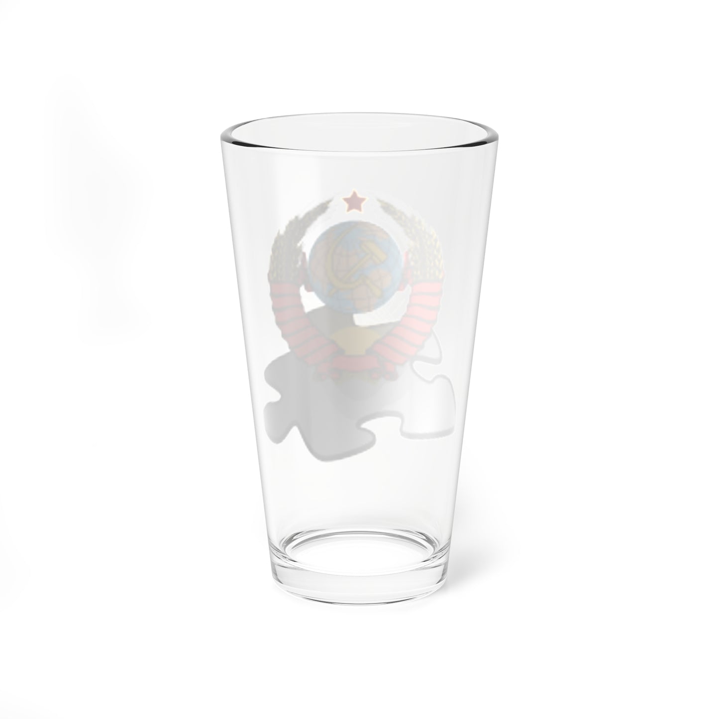 Ussr template (Soviet Union) (Coat of Arms) Pint Glass 16oz