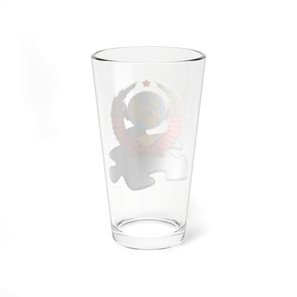 Ussr template (Soviet Union) (Coat of Arms) Pint Glass 16oz