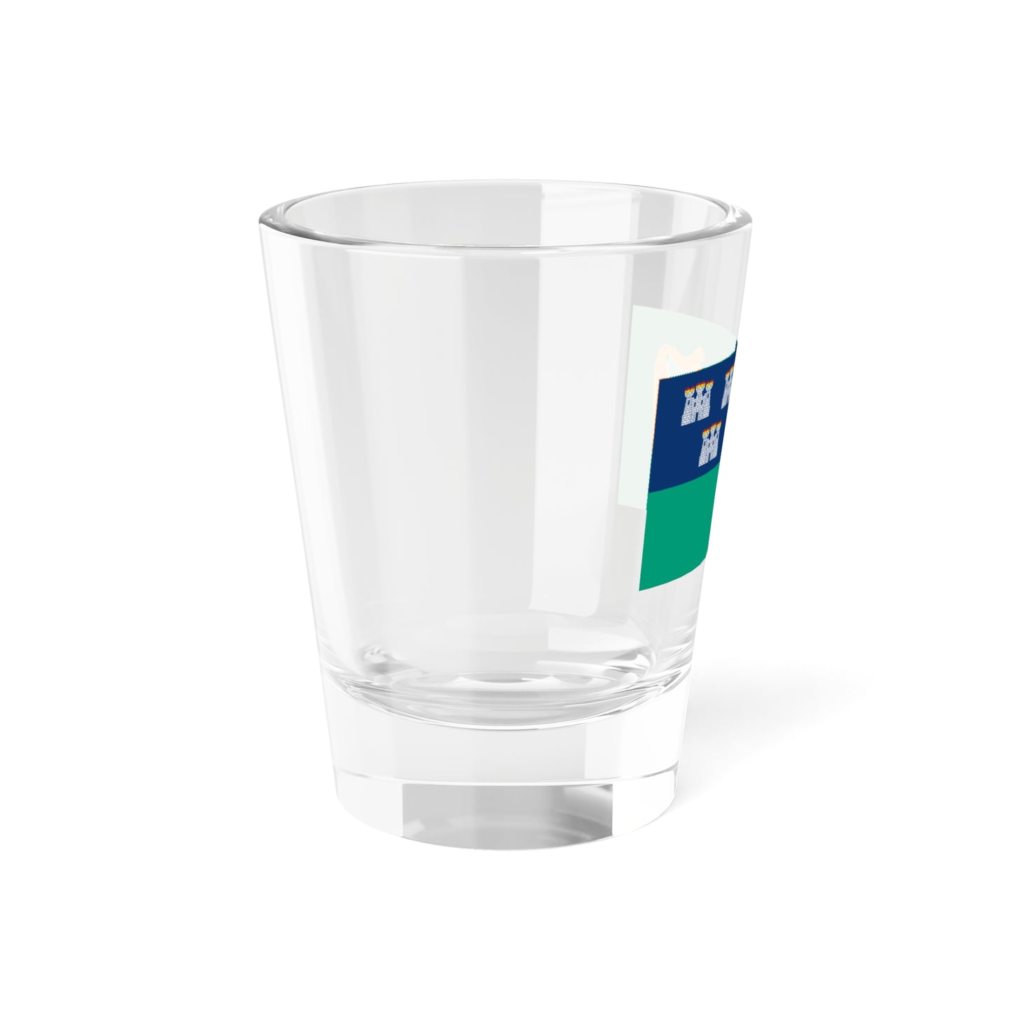 Flag of Dublin City Ireland - Shot Glass 1.5oz