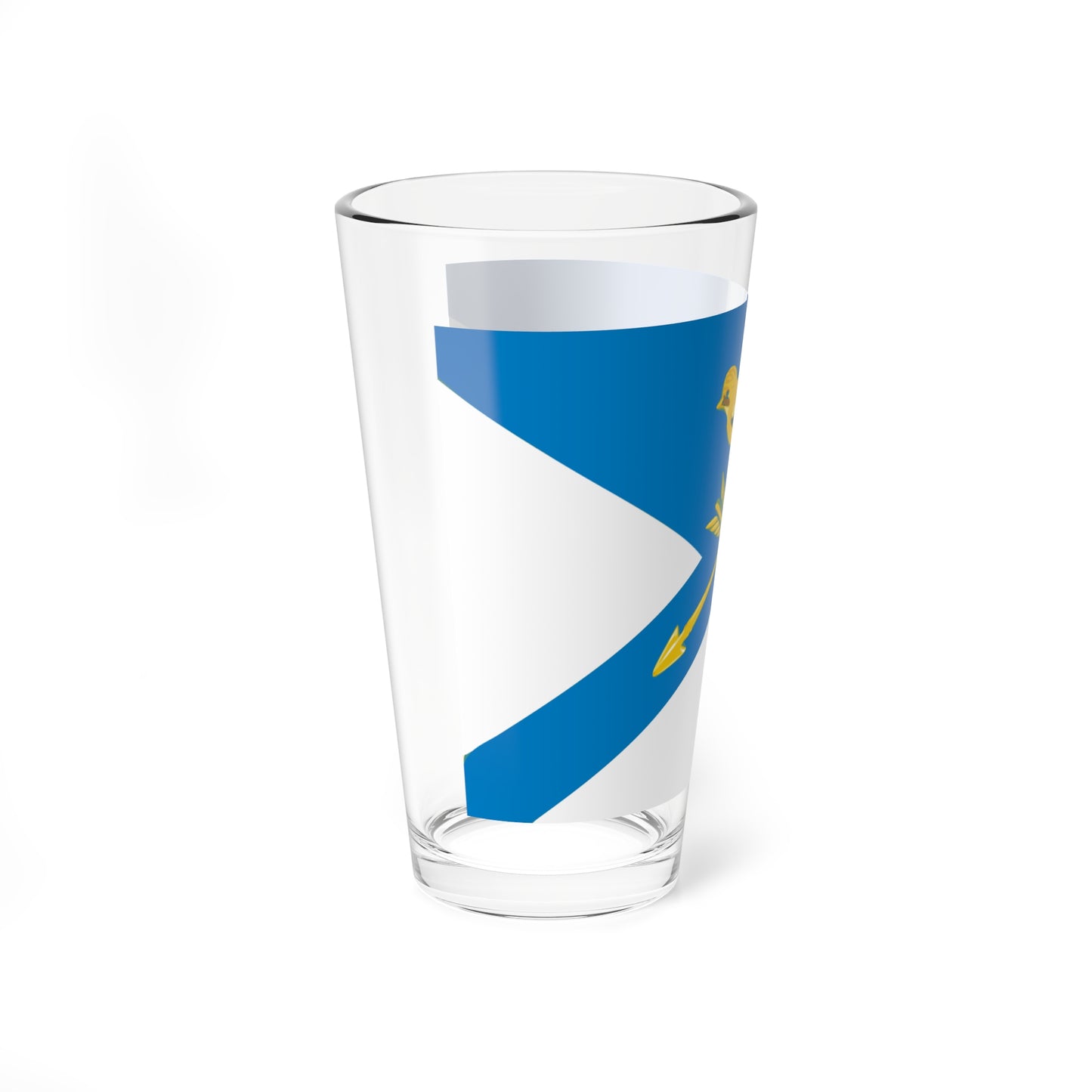 Flag of Tugulym (Russia) Pint Glass 16oz