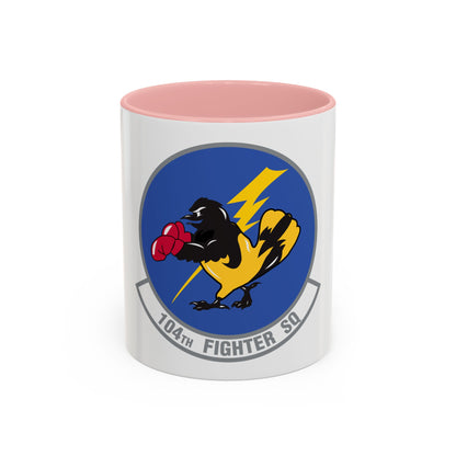 104th Fighter Squadron (U.S. Air Force) Accent Coffee Mug