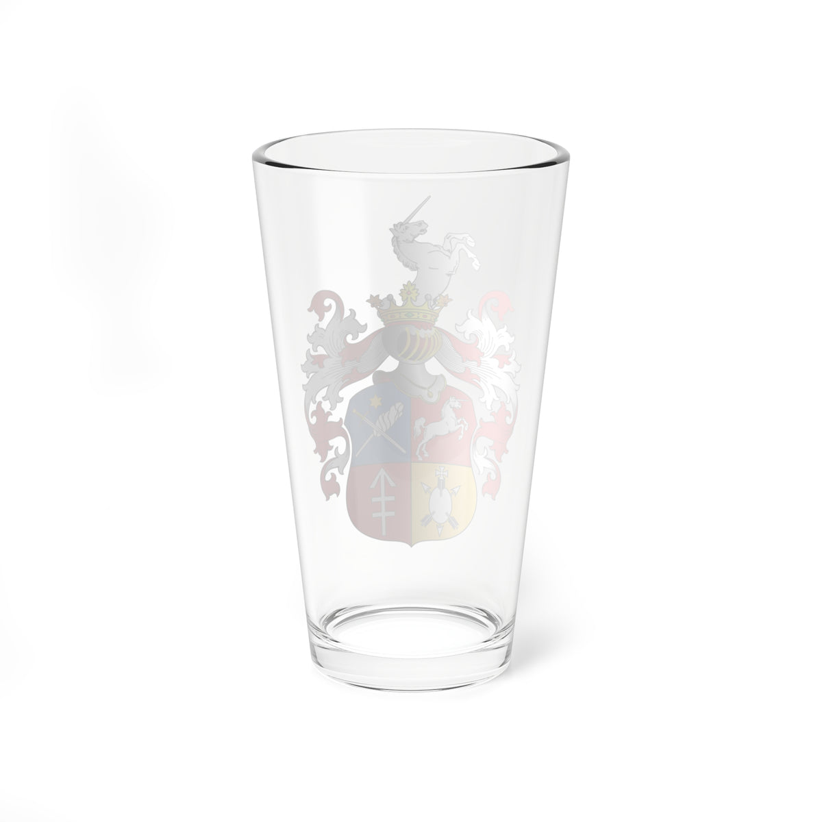 POL COA Chomętowski III (Poland) (Coat of Arms) Pint Glass 16oz