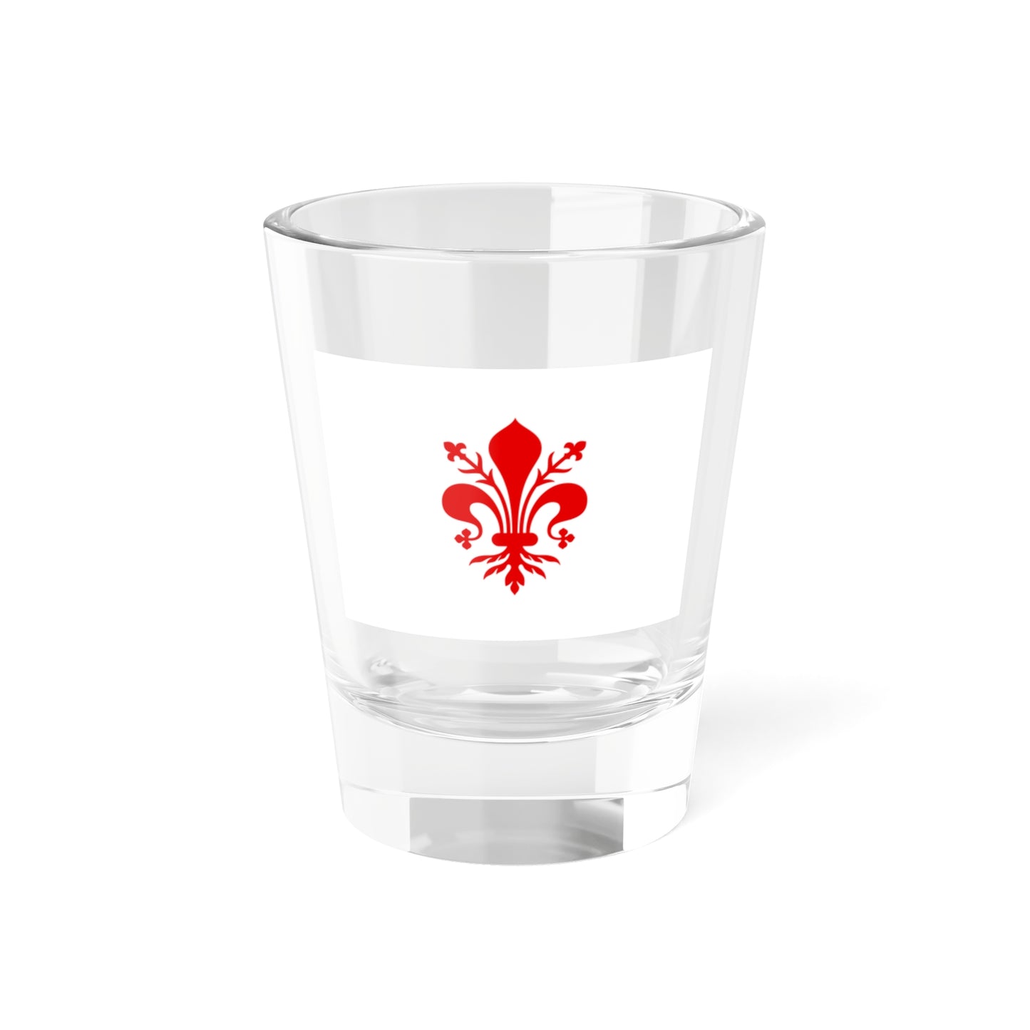 Flag of Florence Italy - Shot Glass 1.5oz