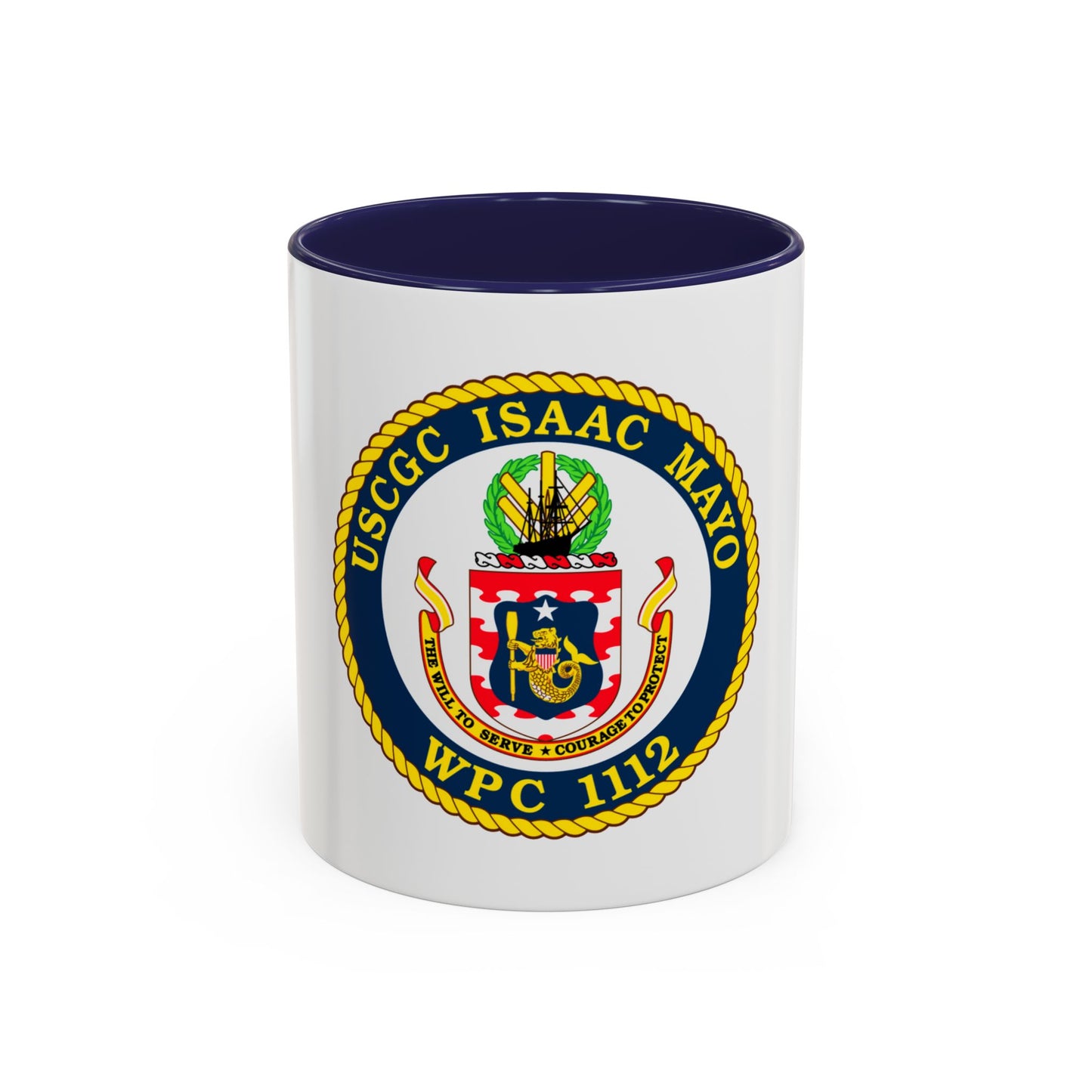 USCGC Isaac Mayo WPC 1112 (U.S. Coast Guard) Accent Coffee Mug