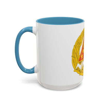 4 Signal Group (U.S. Army) Accent Coffee Mug