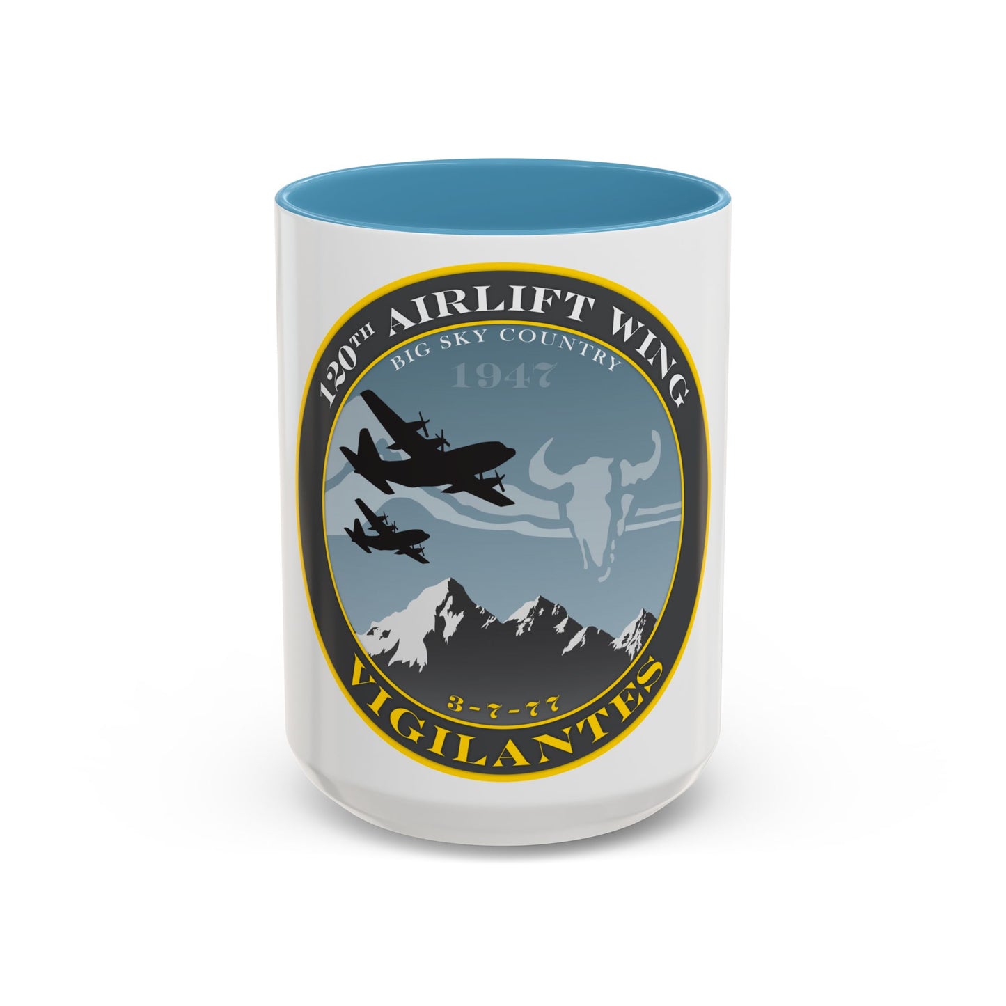 120th Airlift Wing (U.S. Air Force) Accent Coffee Mug