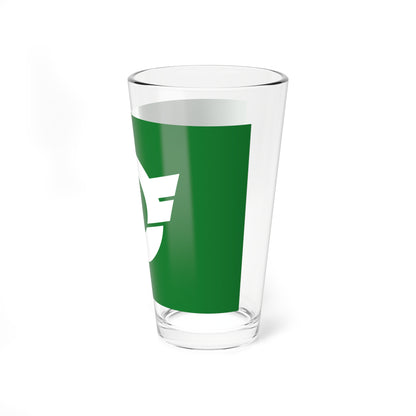 Flag of Higashishirakawa Gifu (Japan) Pint Glass 16oz