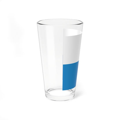 Flag of Canton of Lucerne (Switzerland) Pint Glass 16oz